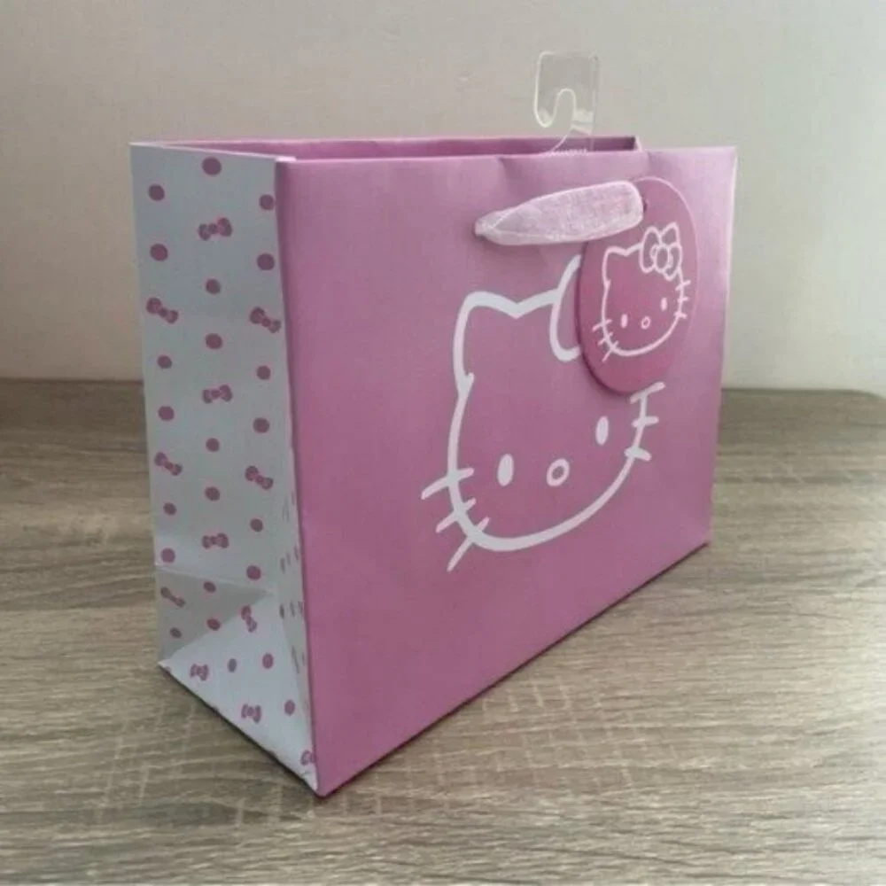 Hello Kitty Pink Hello Kitty Face Small Gift Bag NEW